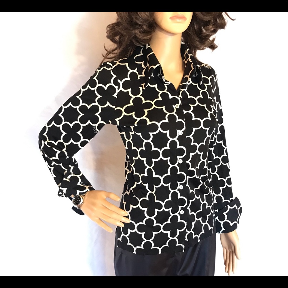 Stunning Pink Tartan Silk Blouse